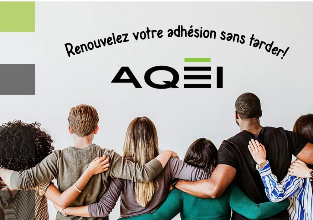 Renouvelez votre adhésion sans tarder!